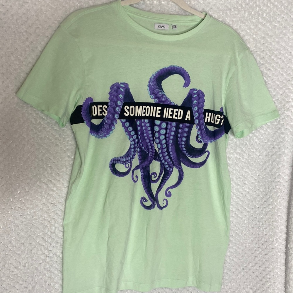 OVS octopus T shirt